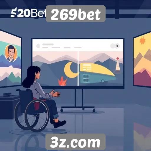 Acessibilidade e navegação no site 269bet