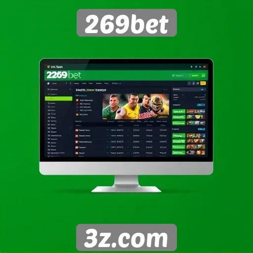 Interface e usabilidade do site 269bet