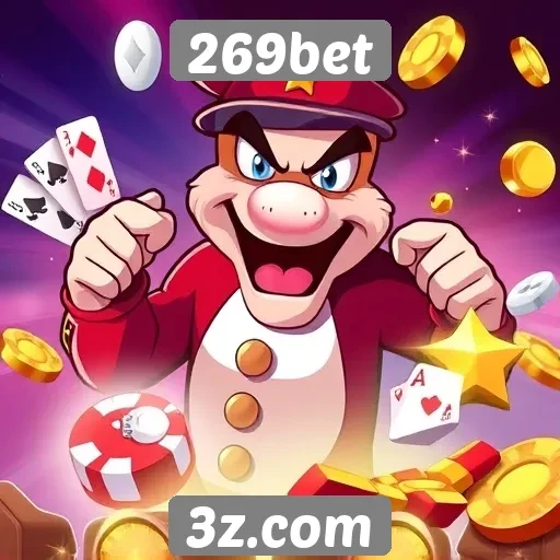 Variedade de jogos disponíveis na plataforma 269bet